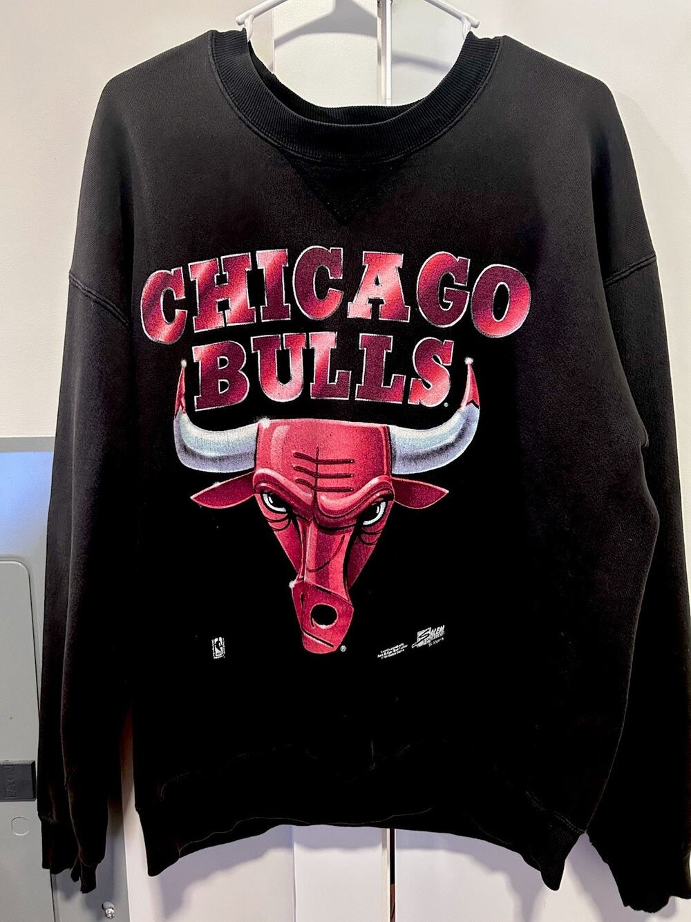 Vintage 1991 Chicago Bulls Sweatshirt Size L 90’s USA Made